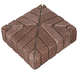 Колпак из гладкого кирпича