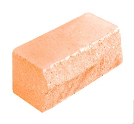 кирпич персиковый